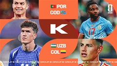 Nhận định cơ hội đi tiếp ở bảng K World Cup 2026: Bồ Đào Nha và phần còn lại